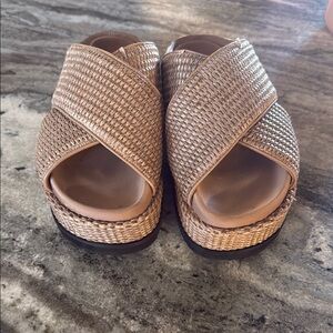 ROAM Tan Espadrille Sandals